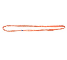 8' Orange Polyester Endless Round Sling for Wrecker Recovery, Lifting & Towing