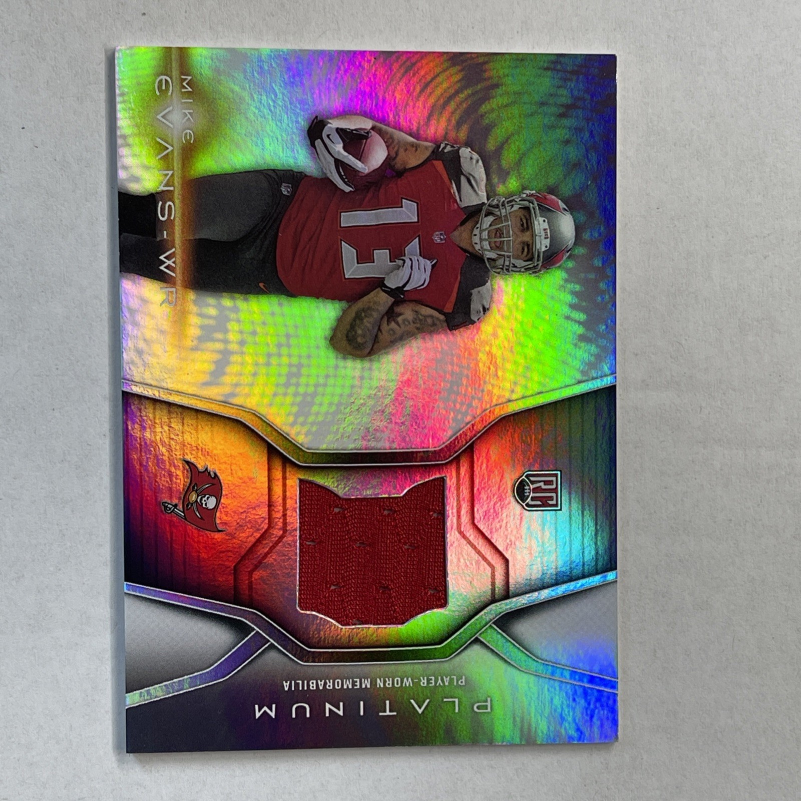 Mike Evans Topps Platinum Rookie Relics #PRRME Base