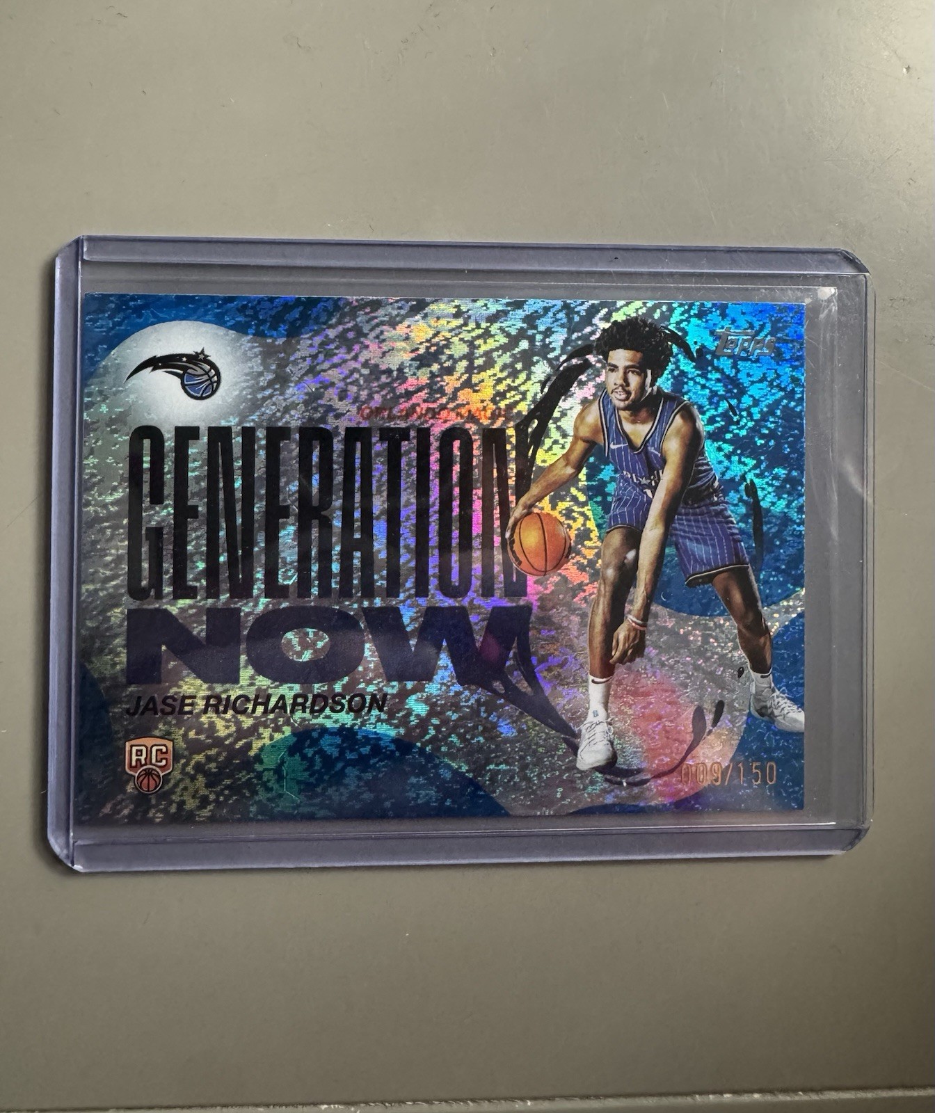 2025 Topps Jase Richardson Generation Now RC Blue Holo Foil SSP /150 Orl 🔥🔥