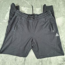 Reebok Women's Size Small Black Sweat Pants Joggers with Pockets