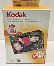 Kodak G200 Color Cartridge Photo Paper Kit For G Series Printer Docks-Sealed-