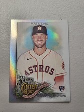 2022 Topps Allen & Ginter J.J. Matijevic #176 Silver Portrait Hot Box Foil RC NM