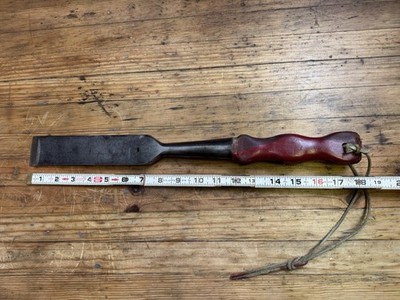 Vintage 1-3/4  Framing Slick Timber Framing Wood Chisel 18  Long Over 2lb!
