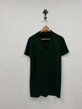 Zara Size S  Dress Short Pencil Short Sleeve V Neck Smart Office Holiday