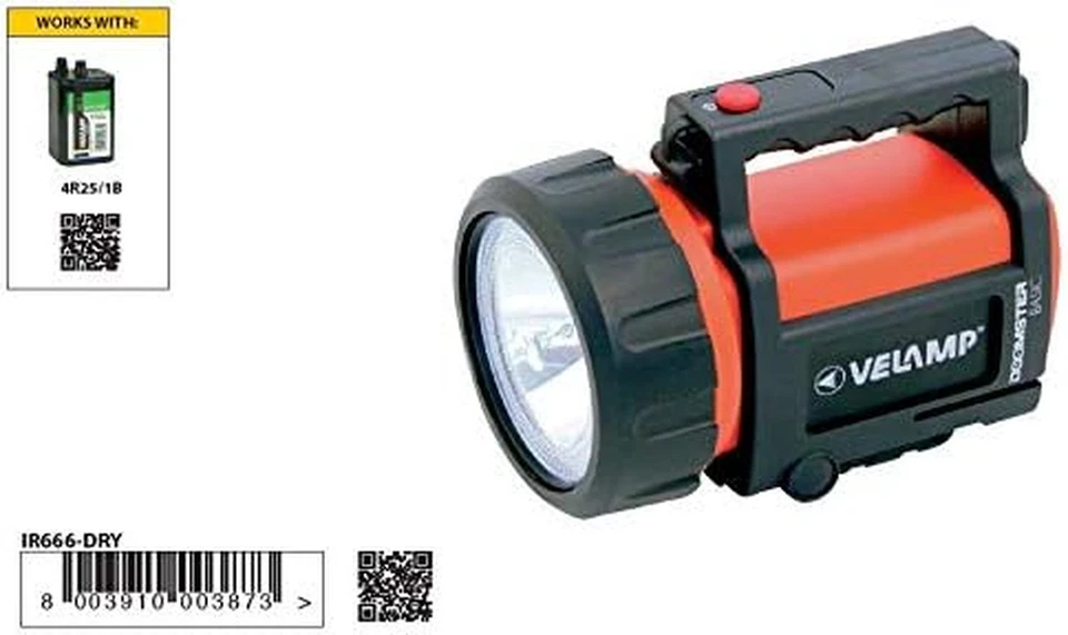 Velamp Square Battery 4R25 Zinc Carbon, 6V. for Torches, Street Einzelpack - Image 4 of 4