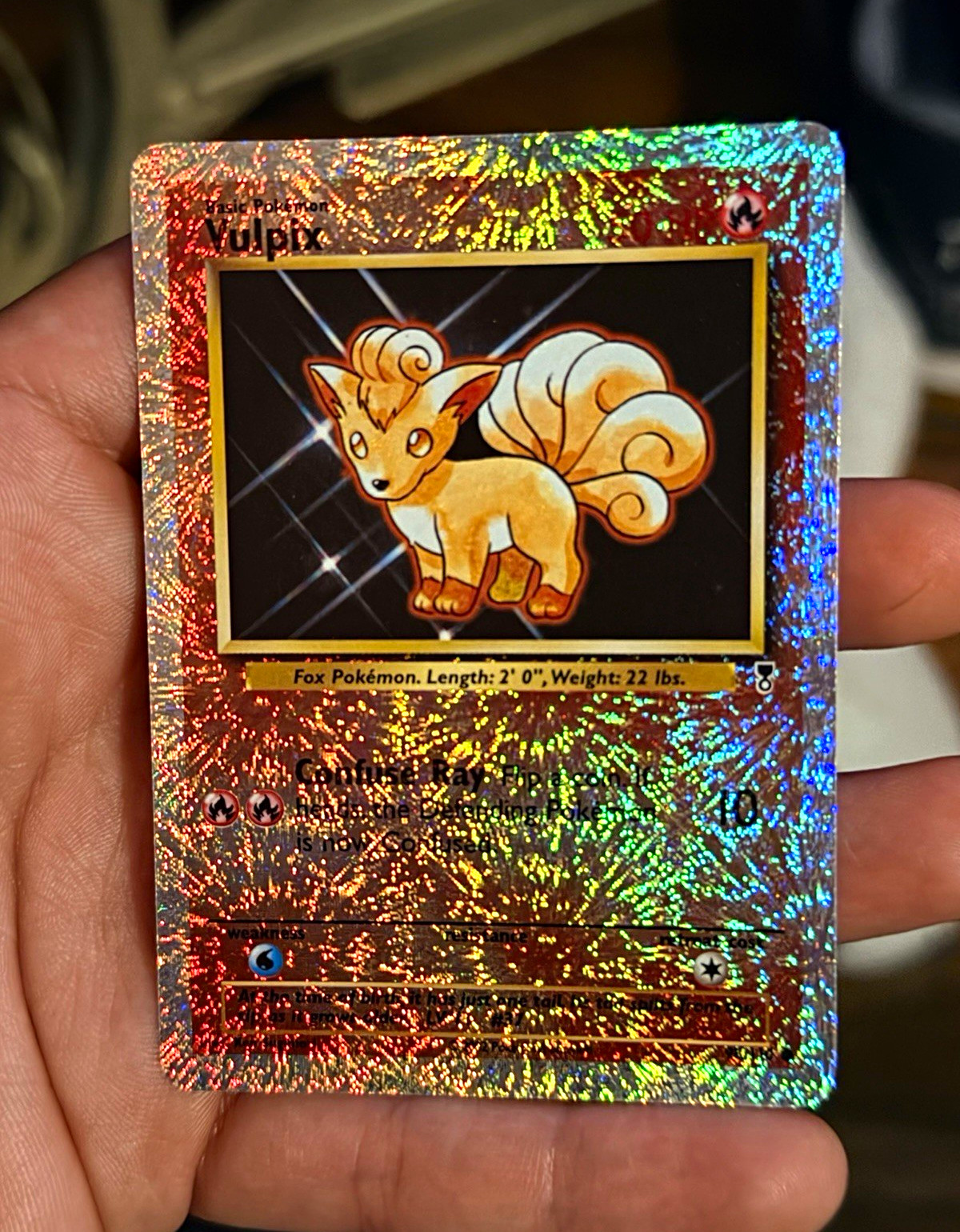 Pokémon Vulpix 98/110 Legendary Collection Reverse Holo 50HP NM
