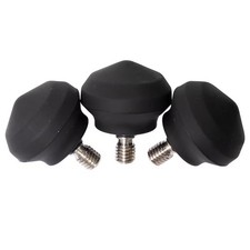 Leofoto 41mm Rubber Tripod Feet 3pc Set 3/8" Thread LF-25 