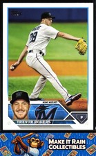 Trevor Rogers 2023 Topps Series One #29 Miami Marlins Baseball