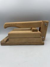 Wood Tortilla Press 8x7 Handmade Mexico Heavy...
