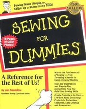 Sewing For Dummies, Saunders Maresh, Jan, Used; Good Book