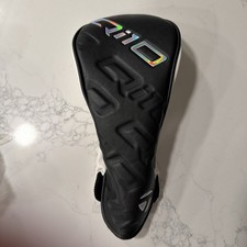 New TaylorMade Golf Qi10 Custom Designer Driver Head Cover Black/ White