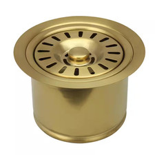 Brushed Gold Garbage Disposal Stopper Kitchen Sink Drain