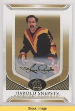 2020 Upper Deck SP Signature Edition Legends Gold Harold Snepsts #38 READ 0s9c