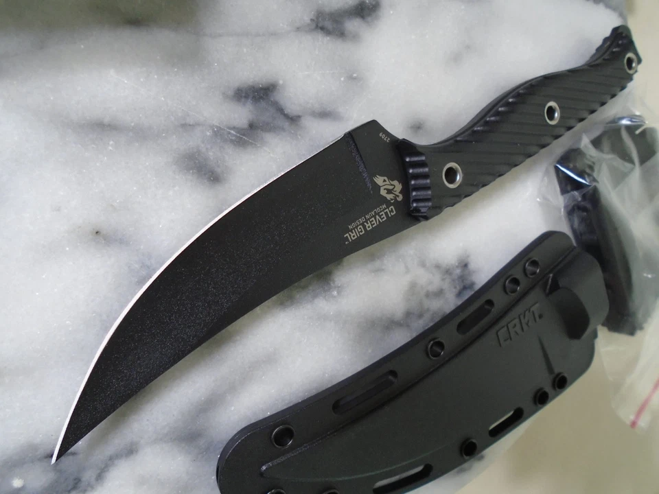CRKT Clever Girl Fixed Blade Combat Hunter Knife Full Tang SK5 G10 2709 Mcglaun - Image 4 of 4