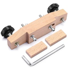 Facmogu Solid Maple Guitar Bridge Clamp, Entry Level Bridge Clamp Acoustic Lu...