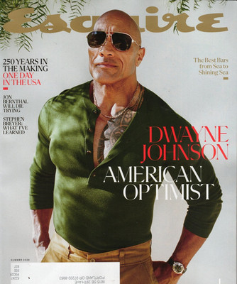 Esquire Magazin Dwayne Johnson The Rock Sommer 2026 AMERICAN OPTIMIST