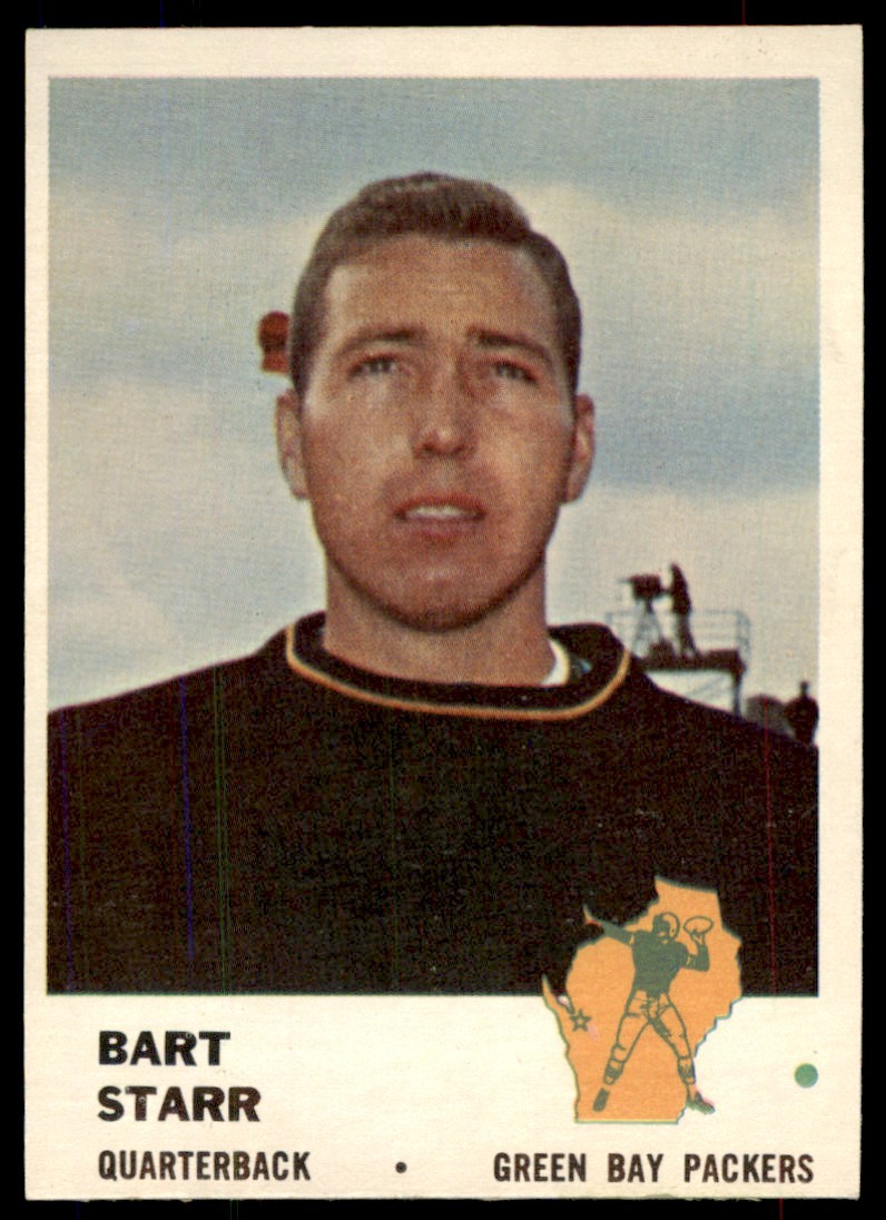 1961 Fleer NM Bart Starr #88