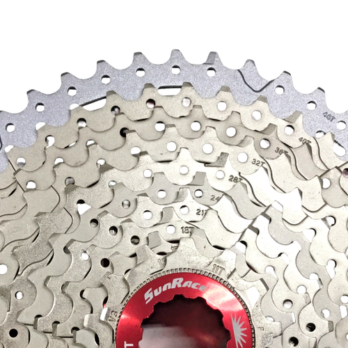 Cassetta MTB SunRace CSMX8 11 Velocità – 11-51T – Nera – Compatibile Con Shimano E SRAM