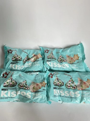 Hershey's Kisses Sugar Cookie Flavored White Cream Holiday Candy New Bb 11/23