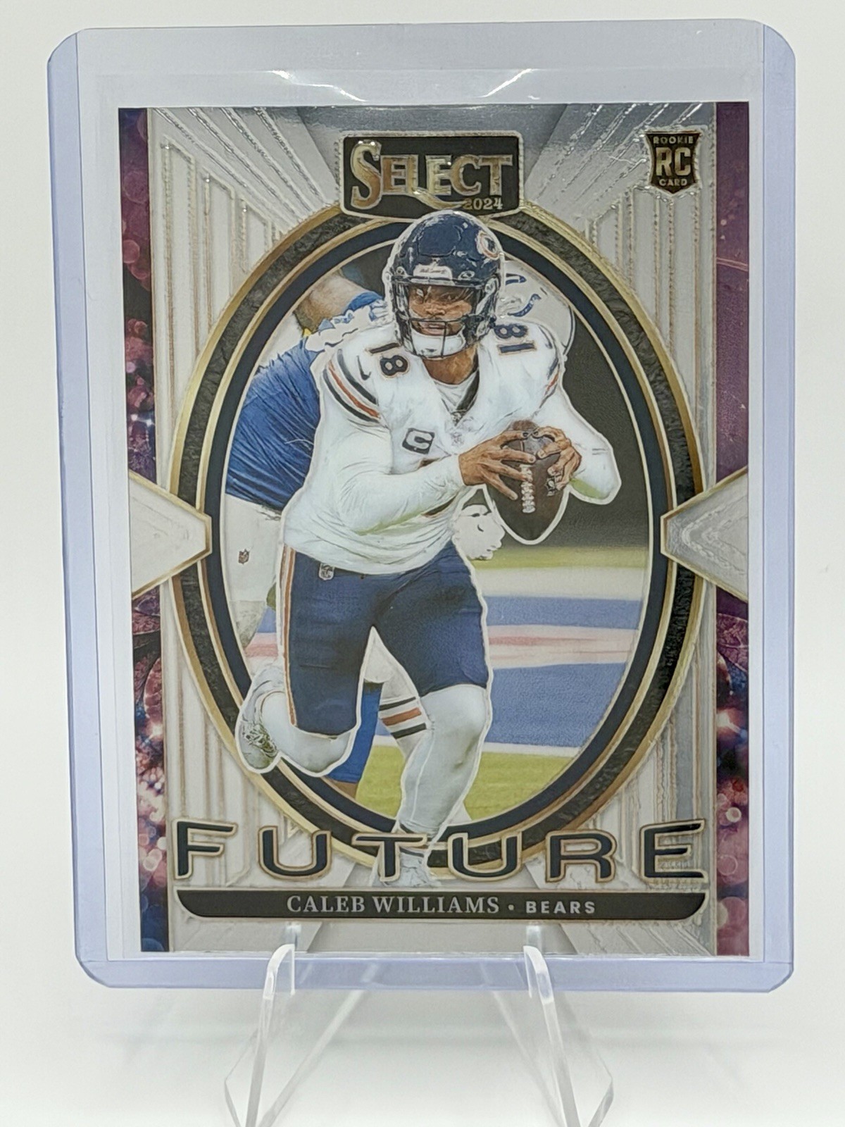 2024 Panini Select - Select Future Caleb Williams #18 (RC) Rookie - Bears