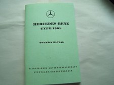 1960 Mercedes 190b Owners Manual Parts 1959 W121 1961 190b W121 Reprint 1960 Mercedes 190b Owners Manual Parts 1959 W121 1961 190b W121 Reprint