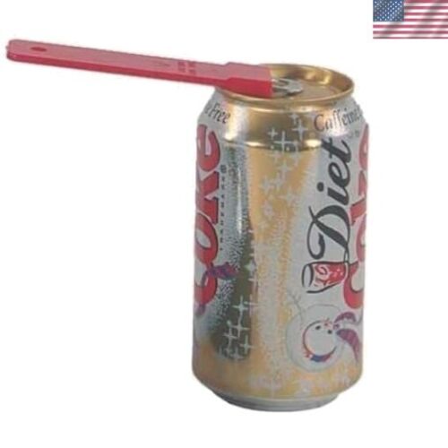Set of 2 Durable Stainless Steel Soda Can Tab Openers for Effortless Access