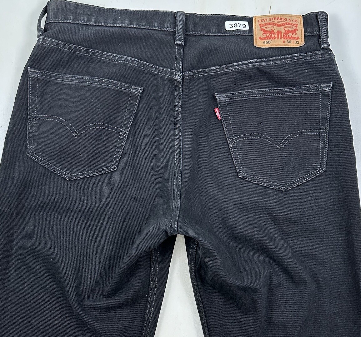 【W38 L32】00s usa levi's black リーバイス 550 00s USA Levi ブラックデニム リーバイス 550 W38 L32