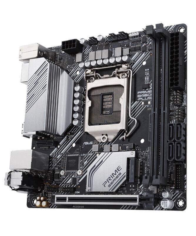 [中古] ASUS PRIME B460i-plus Mini-ITX ASUS PRIME B460I-PLUS Motherboard Intel B460 LGA 1200 2 x