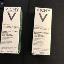 2X Vichy Normaderm BHA Exfoliating Serum .17 oz Travel Size. FREE SHIPPING 