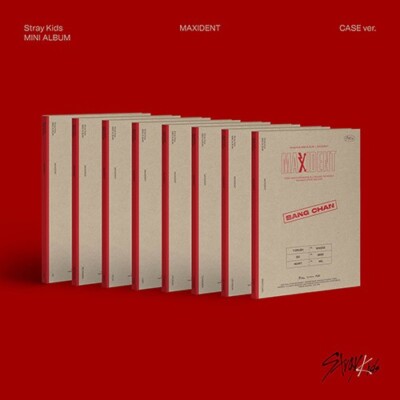 [1P] Stray Kids - Mini Album [MAXIDENT] (CASE ver.) Photo Cards CD DISC Poster