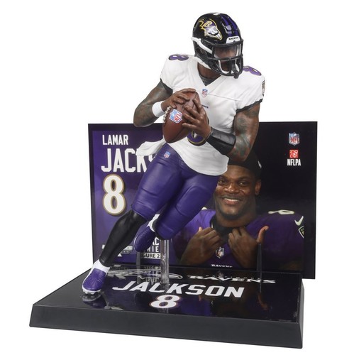 Figura McFarlane Lamar Jackson (Baltimore Ravens) NFL 7" - Imagen 2 de 5