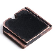 CAMERA FLASH SHOE MOUNT COVER CAP BLACK W/ BRASSING 4 LEICA M2 M3 LM-SH-D5-BK-LL