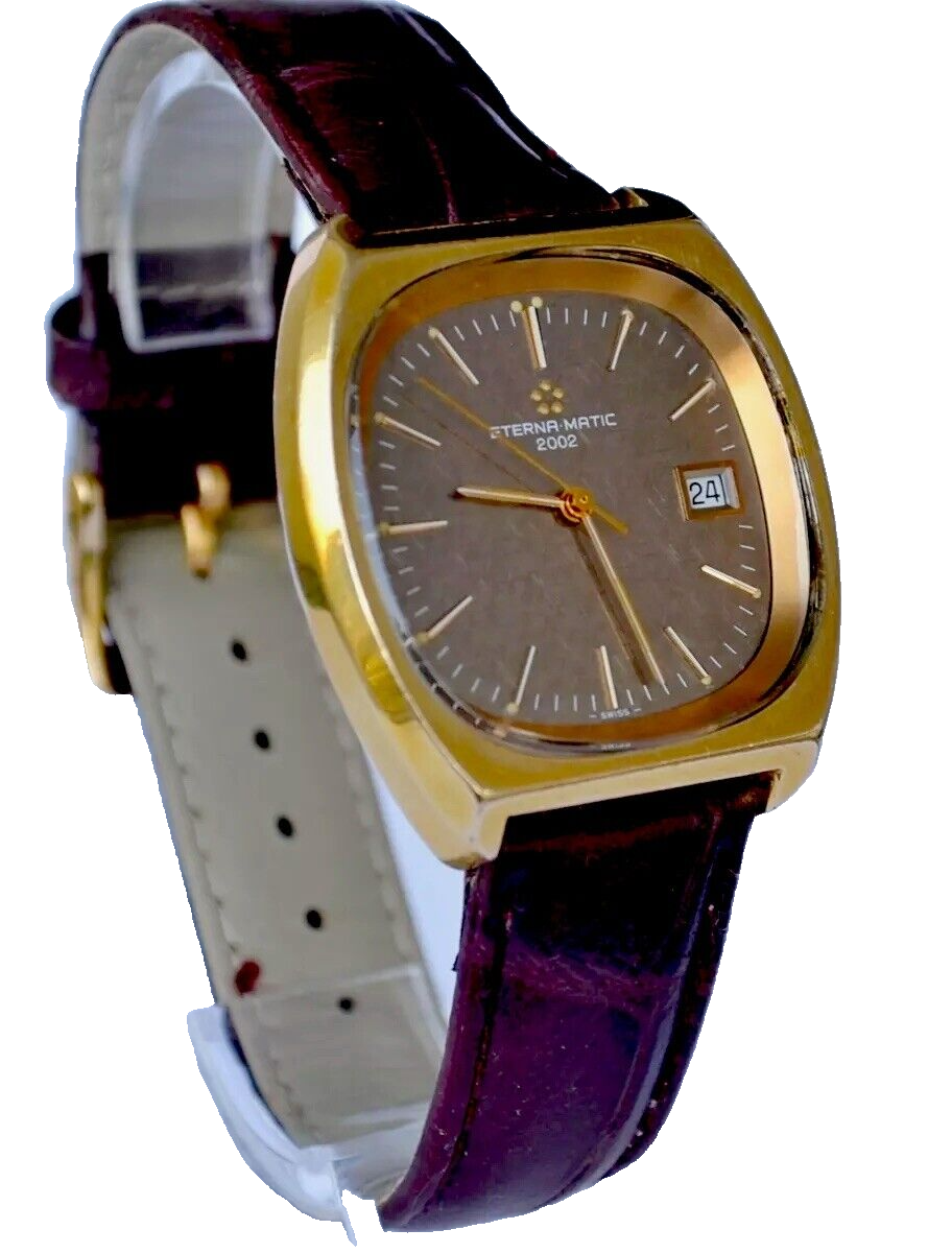 エテルナ　エテルナマチック2002　デイト　ATメンズ腕時計　稼働品 Vintage Eterna-Matic 2002 Automatic Men's Watch, Serviced | eBay
