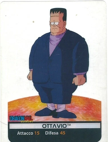 Dragon Ball PRIMA SERIE Lamincards Edibas - N° 35 OTTAVIO
