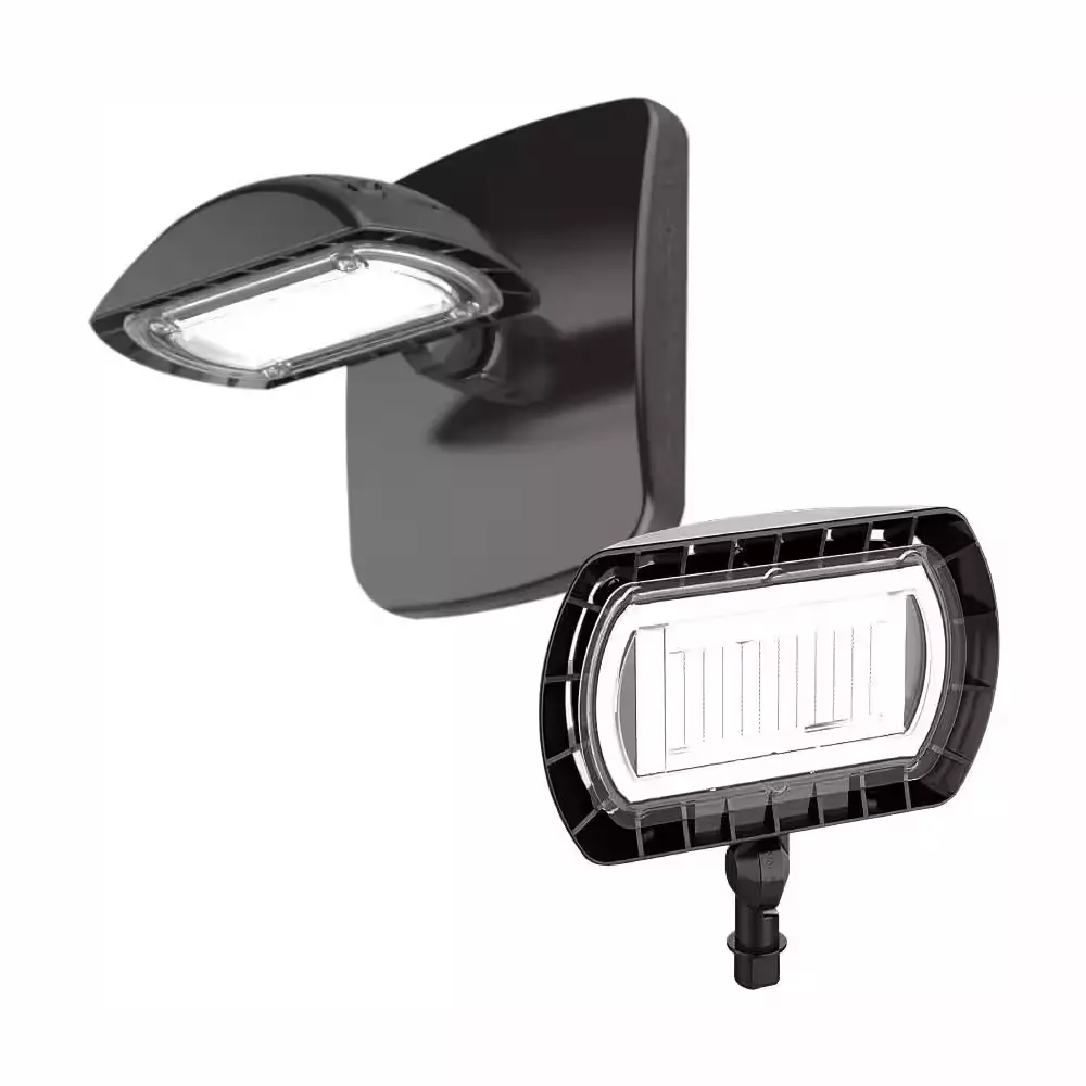 COMMERCIAL ELECTRIC LED Flood Light Wall Mount Kit 1500 Lumens
