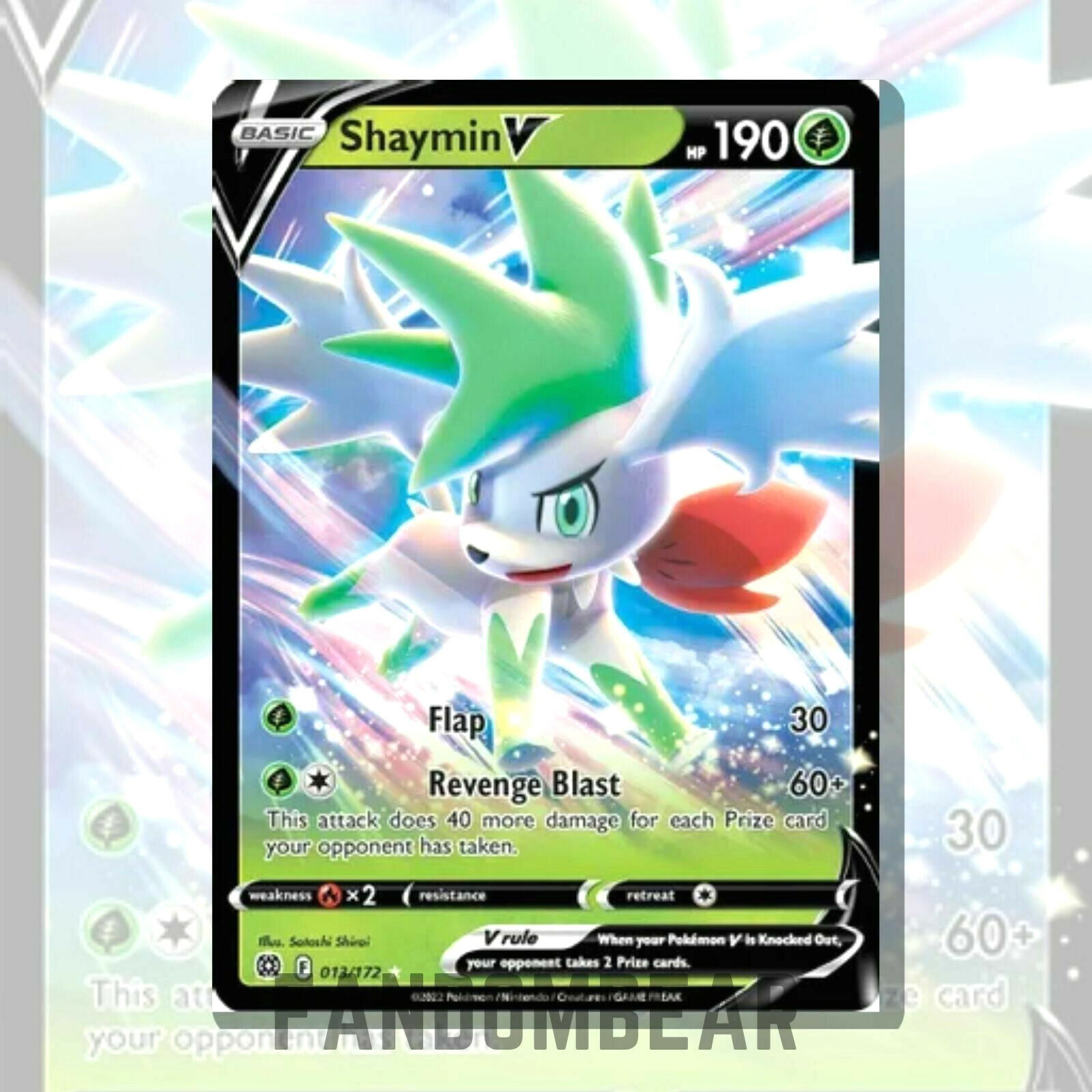 Pokemon Shaymin V Card Lot - 9 Cards - Ultra Rare VStar, Prizm Star, Holo  Rare and Reverse Holos!