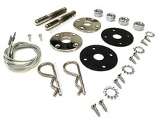 Mopar Hood Pin Kit 18 Lanyards Fits 1970 1971 1972 1973 1974 Dodge Challenger Mopar Hood Pin Kit 18 Lanyards Fits 1970 1971 1972 1973 1974 Dodge Challenger