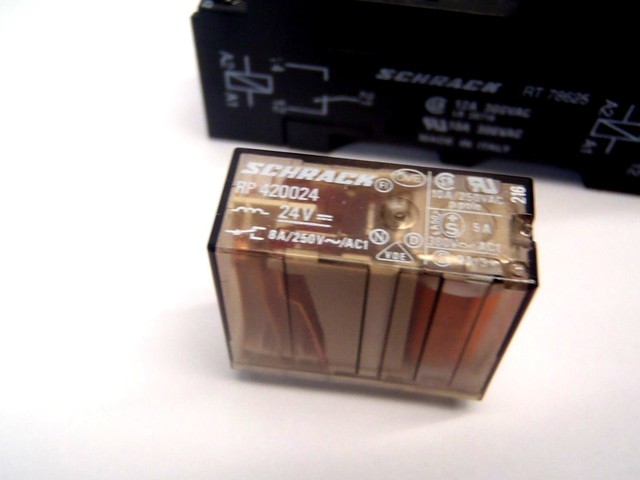 Реле schrack 24v