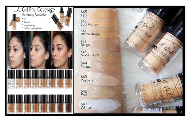 pro coverage illuminating foundation