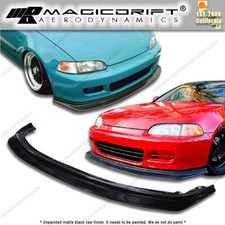 For 92-95 Honda Civic Eg Dp Fm First Molding Style Front Bumper Lip Spoiler