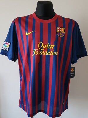 Barcelona 2011-2012 Home football Nike shirt #10 Messi size 2XL | eBay