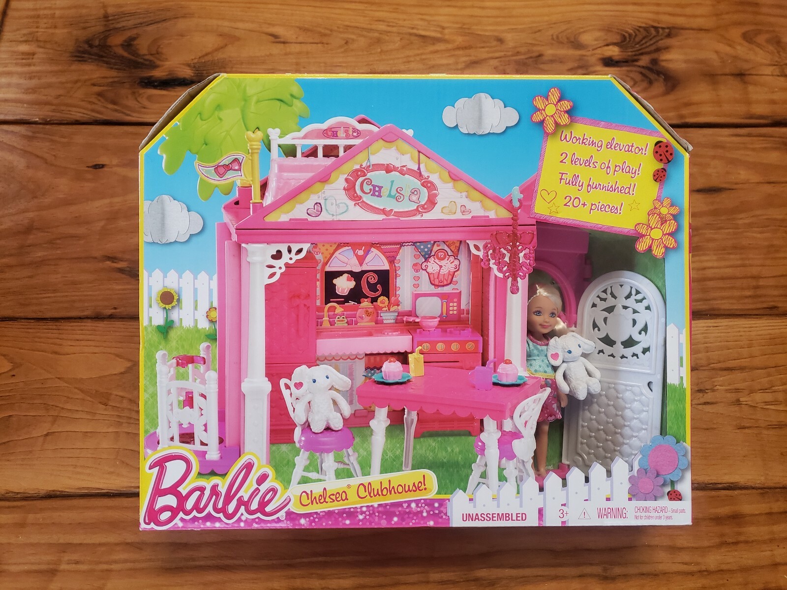 Barbie Chelsea Doll and Clubhouse 