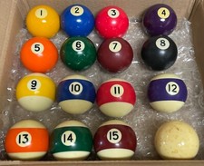 ARAMITH “CROWN STANDARD” MIXED WITH DELUXE POOL (BALLS LOOSE IN GENERIC BOX) (3)