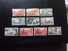 AEF - 10 timbres aérien obl (A12)