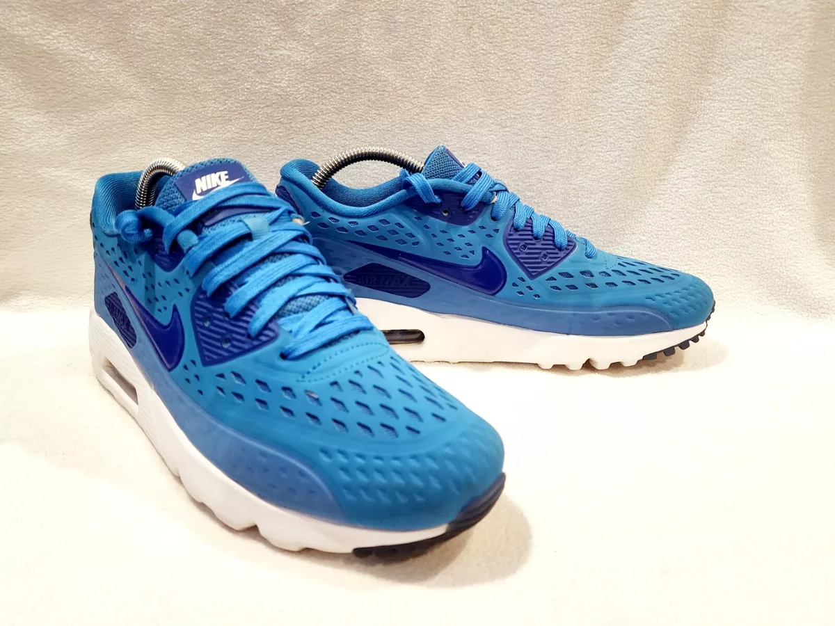 Nike Air Max 90 Ultra Light Photo Blue Running Shoes 725222-404 