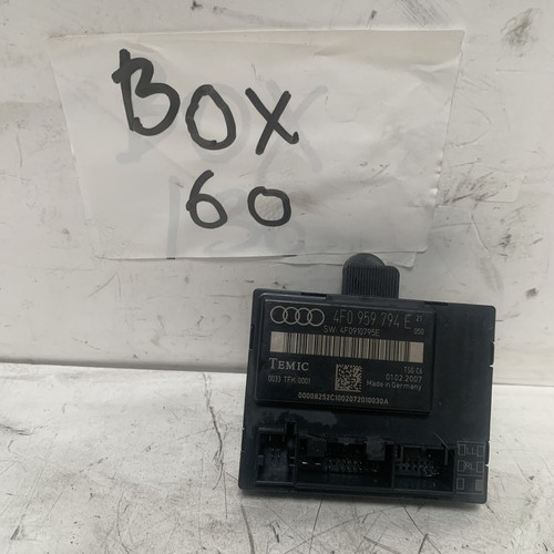 AUDI A6 C6 4F TÜR STEUERGERÄT GERÄT ECU HINTEN RECHTS FAHRER 4F0959795E 2005
