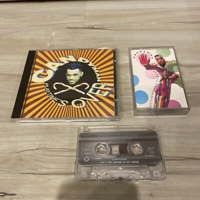 Candyman - Ain't No Shame in My Game Cassette & Playtime s Over CD VG+