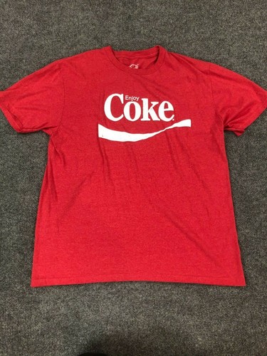Enjoy Coke T-Shirt Mens Size XL | eBay