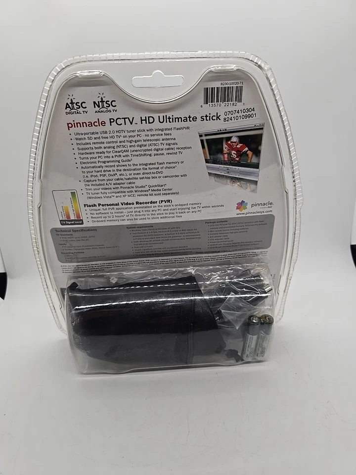 NEW Pinnacle PCTV HD Ultimate Stick - Watch HD TV On Your PC! For Windows - Image 4 of 4