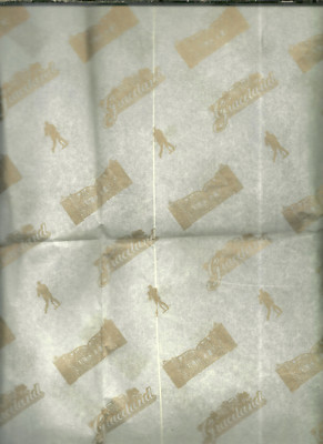 RARE / SMALL PIECE OF GIFT PAPER - ELVIS PRESLEY GRACELAND / LITTLE GIFT PAPER